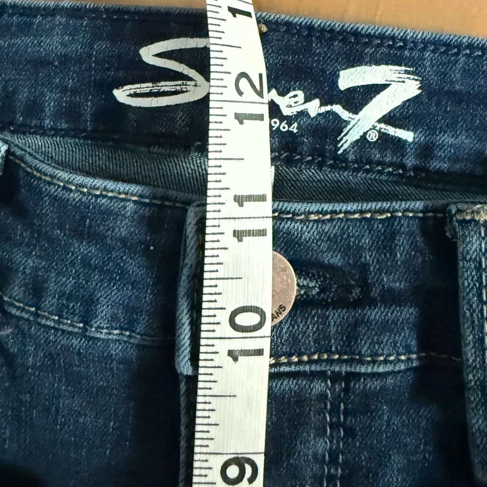 Seven7 Skinny High Rise Ankle Jeans St. James Wash Size 10